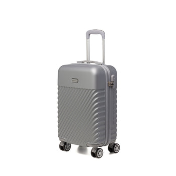 Trolley bagaglio a mano argento in ABS Romeo Gigli, Valigie, SKU o912000310, Immagine 0